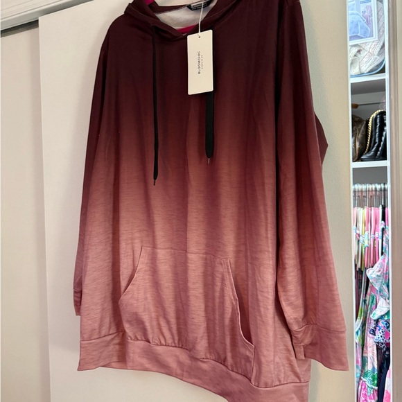 NWT Ombre Hoodie - Picture 2 of 4